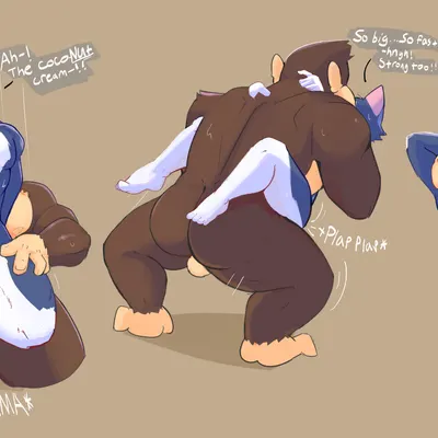 donkey kong (character) (donkey kong (series), nintendo) created by jojoe