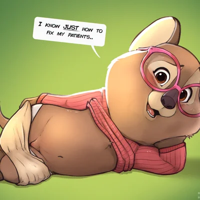 dr. fuzzby (disney, zootopia) created by comatose