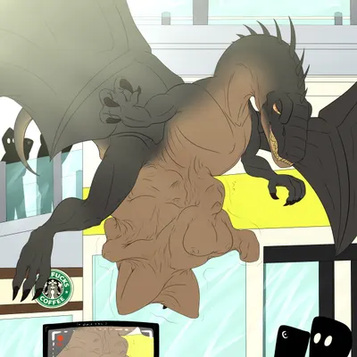 dragon (evolution) (evolution (franchise), mythology) created by samagthrav2