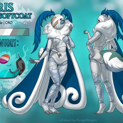 eris voltia-softcoat, iris voltia-softcoat (space station 13) created by burgerdragon