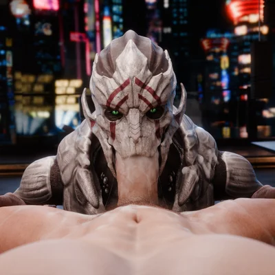 fan character (bioware, electronic arts) created by seurat