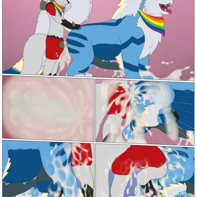 fan character, justin the lycanrio, kody the arcantales (lgbt pride month, nintendo) created by jm-luxro