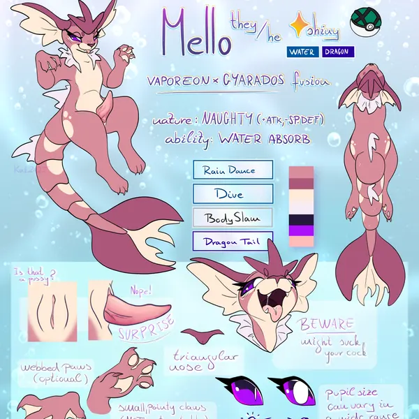 fan character, mello (titallulah) (nintendo, pokemon) created by titallulah