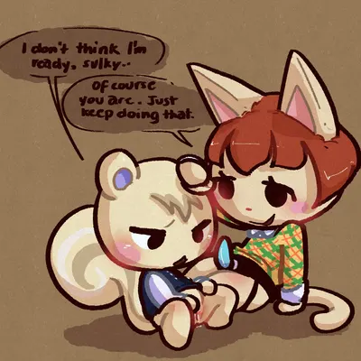 felicity (animal crossing), marshal (animal crossing) (animal crossing, nintendo) created by viotailed