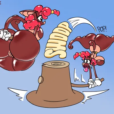 fizzi the fruit bat (toon june) created by infinityartistix