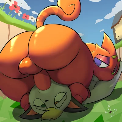 flick (animal crossing), raymond (animal crossing) (animal crossing, nintendo) created by plaga, trinity-fate62