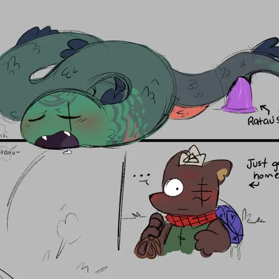 flinky (cult of the lamb), ratau (cult of the lamb) (cult of the lamb, massive monster (studio)) created by rabiesram