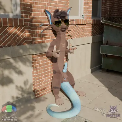 flitta, flye (mythology) created by rasterraccoon