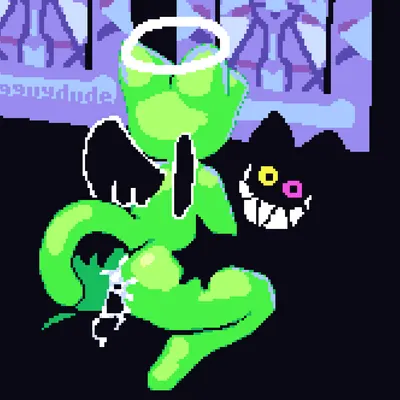 friend (deltarune) (deltarune, undertale (series)) created by bugguydude