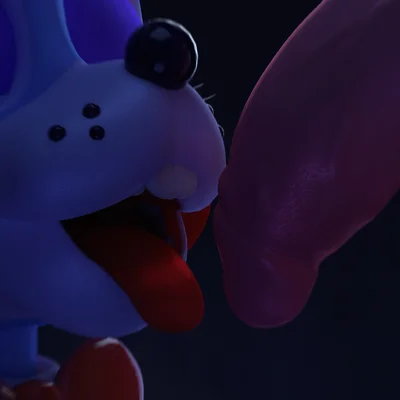 funtime foxy (fnaf), toy bonnie (fnaf) (five nights at freddy's, five nights at freddy's 2) created by miitro d