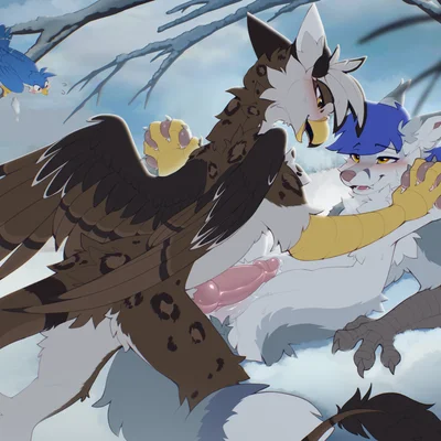 gabriel serealia, north (gabriel serealia), ospreay (ospreaygryphon) (mythology) created by trickate