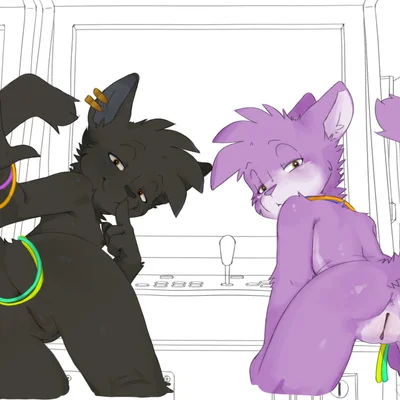 grape jelly (housepets!), sabrina (housepets!) (housepets!) created by taro bubbletea