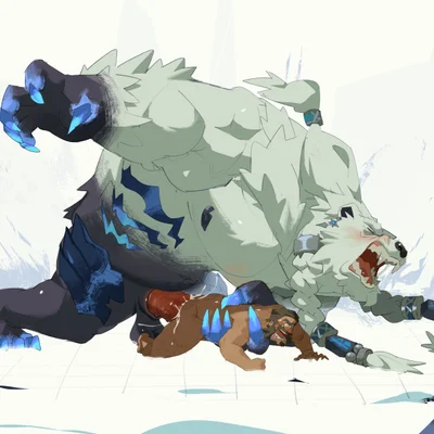 graves (lol), volibear (league of legends, riot games) created by rcamerion