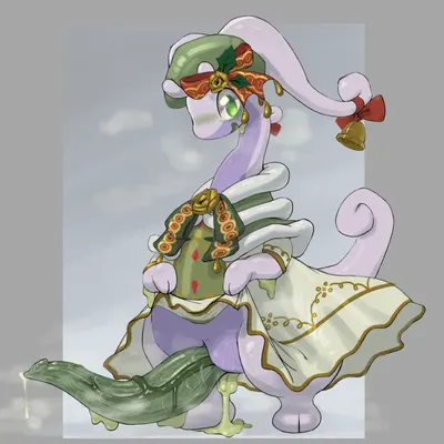 holiday style goodra (nintendo, pokemon) created by .f 9578