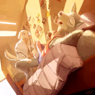 jack (beastars), legoshi (beastars) (beastars) created by sidekick