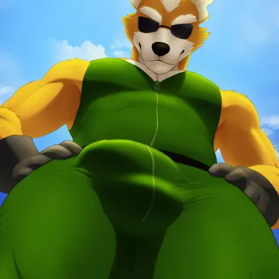 james mccloud (nintendo, star fox) created by spelunker sal