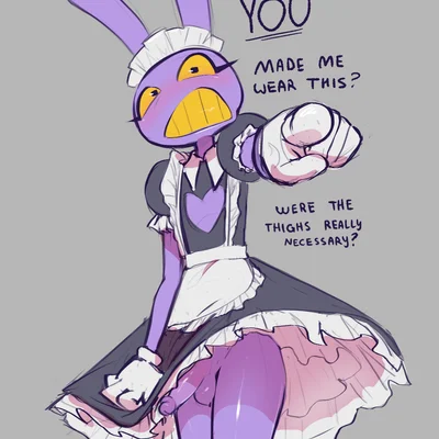 jax (tadc) (glitch productions, the amazing digital circus) created by marshmallow-ears