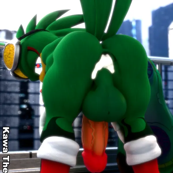 jet the hawk (sega, sonic riders) created by kawa the asparagus