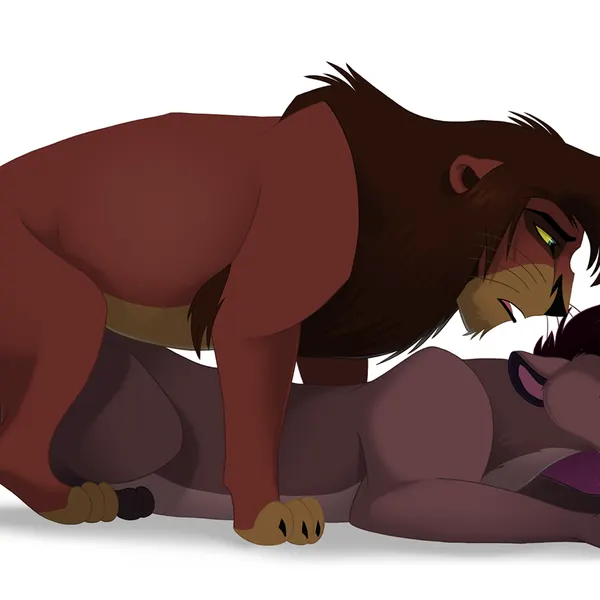 kamaria (rallan), kovu (the lion king) (disney, the lion king) created by arf-fra