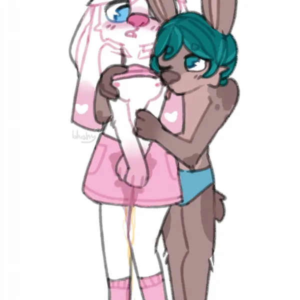 karamel rabbit, yoshiko bunny created by blushy (artist)
