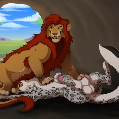 kazik feral, meddy (character) (disney, the lion king) created by caraluca