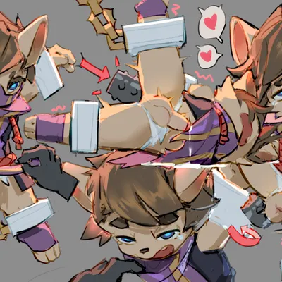 kennen (lol) (league of legends, riot games) created by ff glu