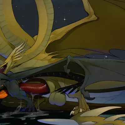 king ghidorah (european mythology, godzilla (series)) created by kamelotnoah