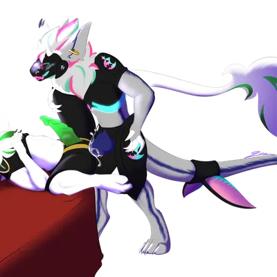 kingfin (valc), sage (the protogen) created by king quince