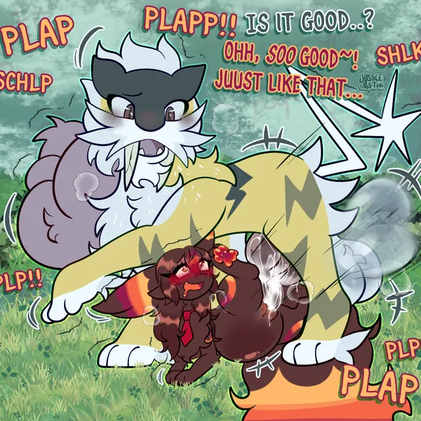 kira (justiceposting), phalanx (unearthedchuain) (nintendo, pokemon) created by justiceposting