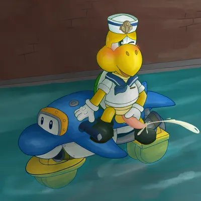 koopa troopa (sailor) (mario bros, mario kart) created by oliviwott