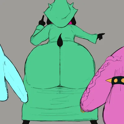 kris dreemurr, ralsei, susie (deltarune) (deltarune, undertale (series)) created by anothercat