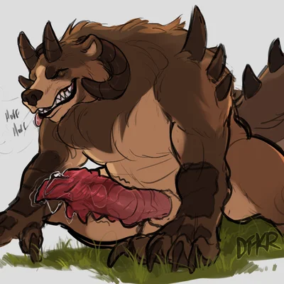 kuruk (character) (mythology) created by dfkr