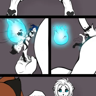 laura (twokinds), neon mitsumi, willow wisp (twokinds) created by nontienesentido