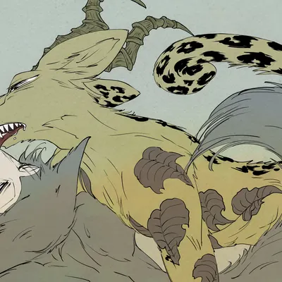 legoshi (beastars), melon (beastars) (beastars) created by slpwk7 (artist)