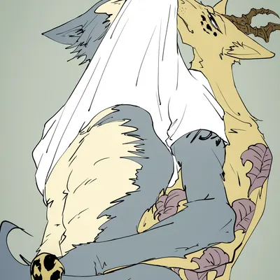 legoshi (beastars), melon (beastars) (beastars) created by slpwk7 (artist)