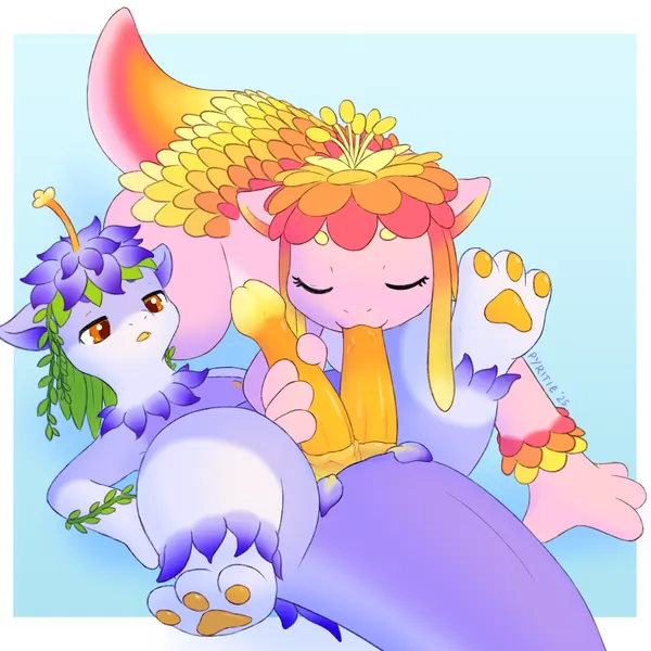 lilac (pyritie), tulip (pyritie) (mythology) created by pyritie