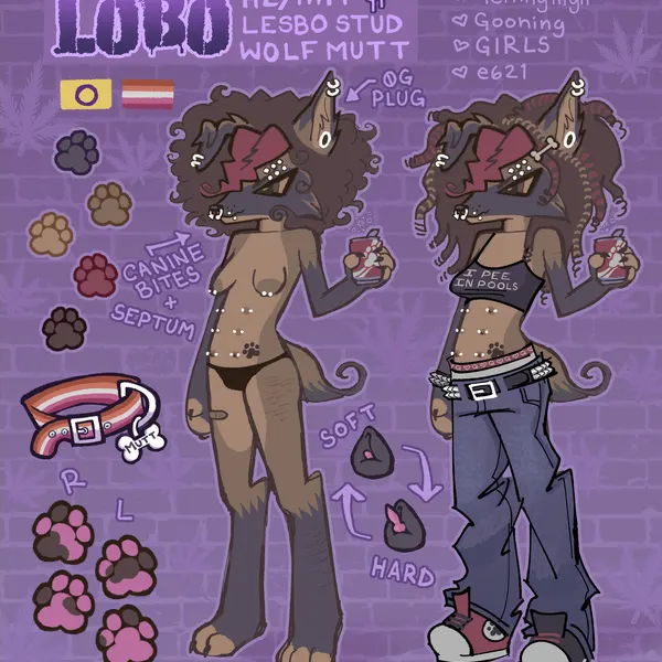 lobo (werehouse) (converse) created by werehouse
