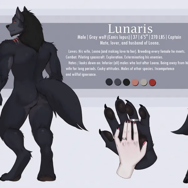 loona (helluva boss), lunaris (skybourne) (hellaverse, helluva boss) created by ksenik