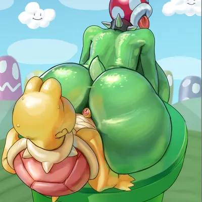 mario bros, nintendo created by perotoart