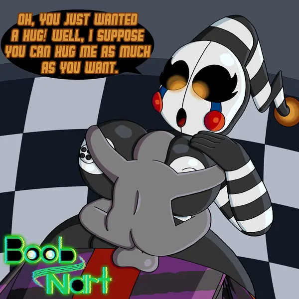 marionette (fnaf), security puppet (fnaf) (five nights at freddy's, five nights at freddy's 2) created by boobnart
