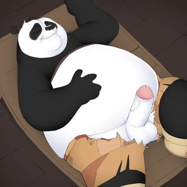 master po ping (dreamworks, kung fu panda) created by hypnokoo