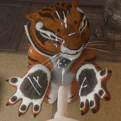 master tigress (dreamworks, kung fu panda) created by tumbunski