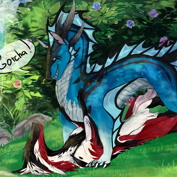 meru (endermoonfur), phyress (character) (mythology) created by liluay