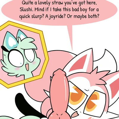 milkshek (chikn nuggit), slushi (chikn nuggit) (chikn nuggit) created by km-15