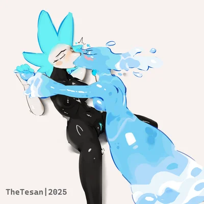 miss mizzle, tasque manager (deltarune, undertale (series)) created by thetesan