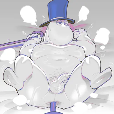 moominpappa (the moomins) created by submarine screw