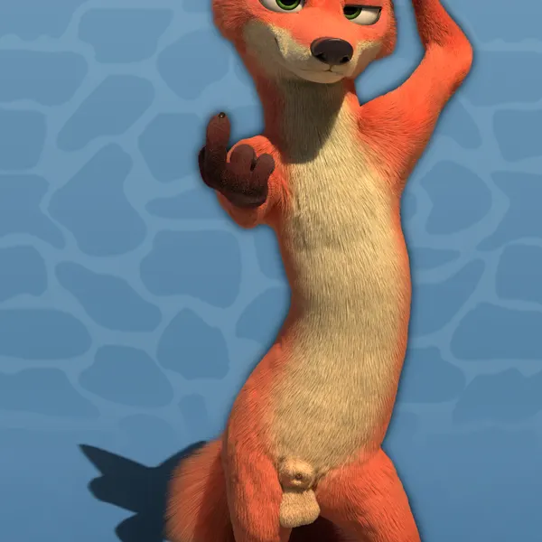 nick wilde (disney, zootopia) created by rasterraccoon