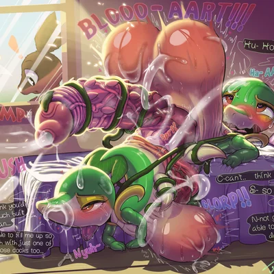 nintendo, pokemon created by v3rg3