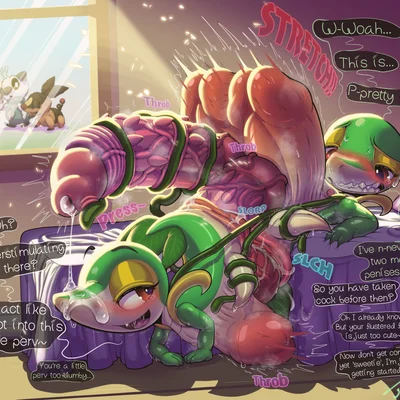 nintendo, pokemon created by v3rg3