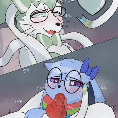 nixie (character), polveon (character) (nintendo, pokemon) created by roses04